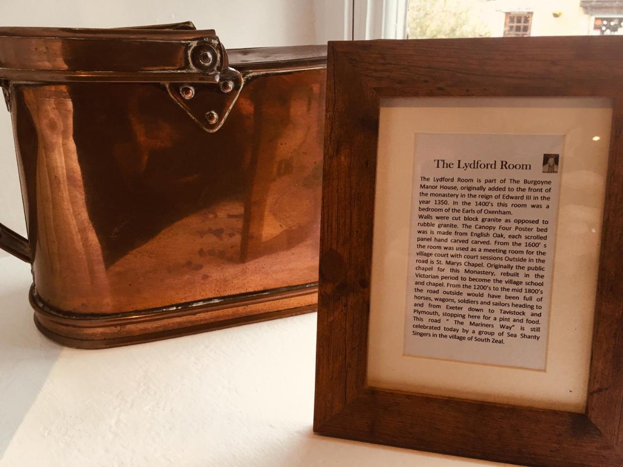 The Oxenham Arms Hotel Devon South Zeal Luaran gambar
